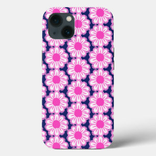 Illustration rosa Gänseblümchen Case-Mate iPhone Hülle