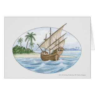 Illustration Schiffs des des 16. Jahrhundertsnahe