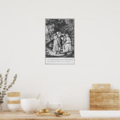 Illustration "The Sorrows" von Poster (Küche)