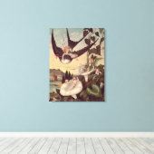 Illustration to 'Thumbkinetta', by Hans Christian Leinwanddruck (Insitu (Holzboden))