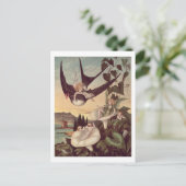 Illustration to 'Thumbkinetta', by Hans Christian Postkarte (Stehend Vorderseite)