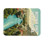 Illustration Travel Art Magnet (Horizontal)