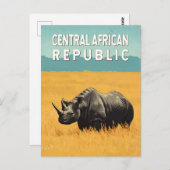 Illustration Travel Art Postkarte (Vorne/Hinten)