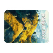 Illustration Travel Art Vintag Magnet (Horizontal)