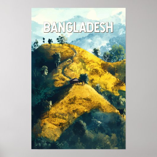Illustration Travel Art Vintag Poster (Vorne)
