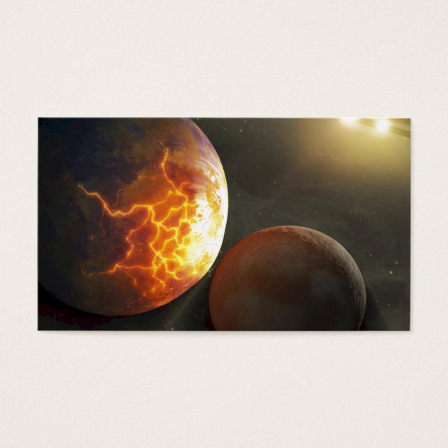 Illustration über den weltweiten planetarischen Cr (Vorderseite)