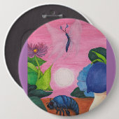 Illustration über die Transformation von Magischen Button (Vorne & Hinten)