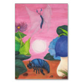 Illustration über die Transformation von Magischen Tischnummer (Rückseite)