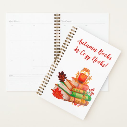 Illustration über die Wasserfarbe der Herbstbücher Planer (Anzeige)