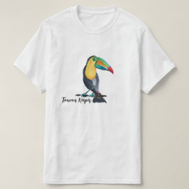 Illustration über die Wasserfarbe des Toucan Keepe T-Shirt
