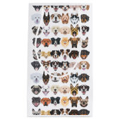 Illustration - Viele lachende und hübsche Hunde Kleine Geschenktüte (Vorderseite)