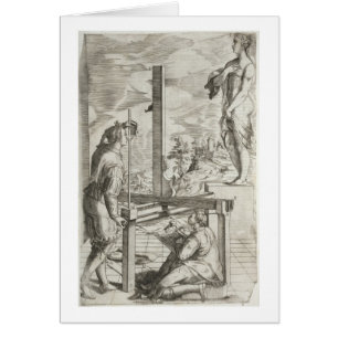 Illustration Vignolas "von den zwei Regeln von