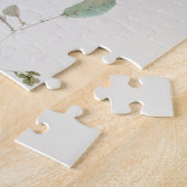 Illustration Vintager Blume Puzzle (Seite)