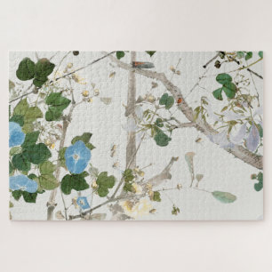 Illustration Vintager Blume Puzzle