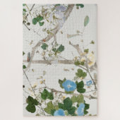 Illustration Vintager Blume Puzzle (Vertikal)