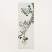 Illustration Vintager Blume Yogamatte (Rückseite)