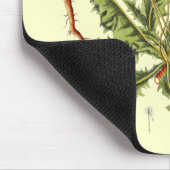 Illustration Vintager Löwenzahn Mousepad (Ecke)