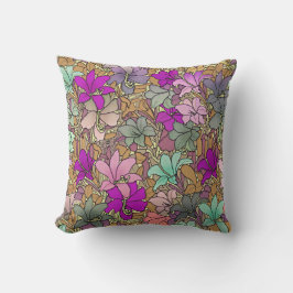 Illustration Vintager Muster Kissen