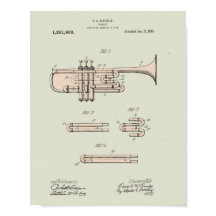Illustration Vintager Trumpet