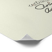 Illustration Vintager Trumpet Poster (Ecke)