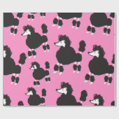 Illustration Vintages Paddelpatter Geschenkpapier (Flach)