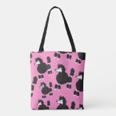 Illustration Vintages Paddelpatter Tasche (Rückseite)