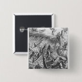 Illustration "vom Aeneid" durch Virgil Button (Vorne & Hinten)