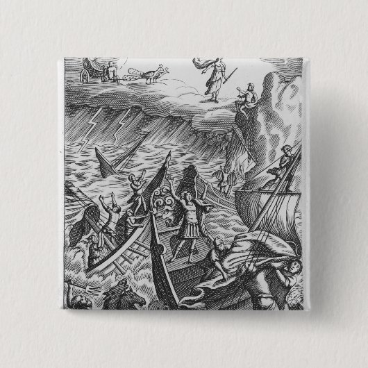 Illustration "vom Aeneid" durch Virgil Button (Vorderseite)