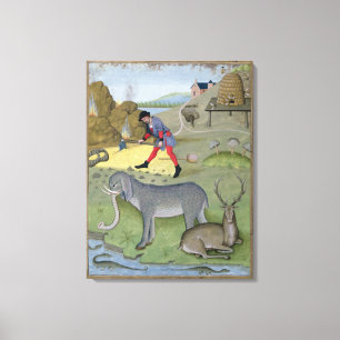 Illustration vom 'Buch von einfachem Leinwanddruck