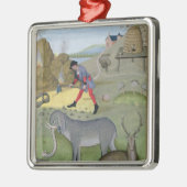 Illustration vom 'Buch von einfachem Silbernes Ornament (Links)