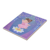 Illustration vom Traum einer Ballerina Fliese (Seite)
