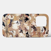 Illustration von 100 Hunden durch Ito Jakuchu Case-Mate iPhone Hülle (Rückseite (Horizontal))