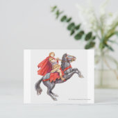 Illustration von Alexander der Große Postkarte (Stehend Vorderseite)
