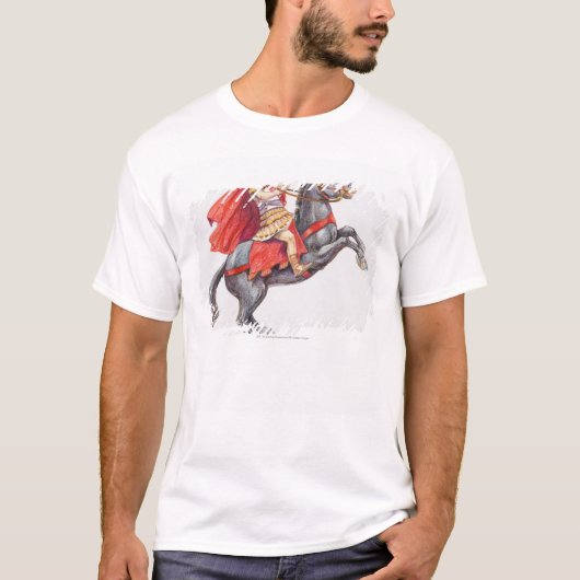Illustration von Alexander der Große T-Shirt (Vorderseite)