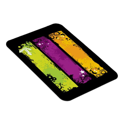 Illustration von Bannern Magnet (Rechte Seite)