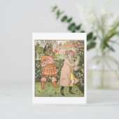 Illustration von Beauty and the Beast, 1901 (colo Postkarte (Stehend Vorderseite)