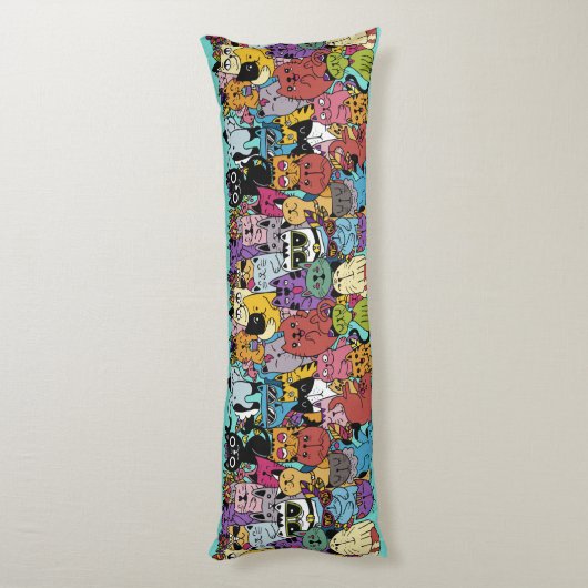 Illustration von benutzerdefinierten Farben für lu Seitenschläferkissen (Rückseite (Vertikal))