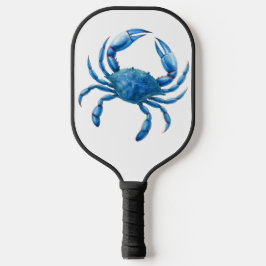 Illustration von Blaukrebserkrankungen - Leben im Pickleball Schläger