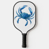 Illustration von Blaukrebserkrankungen - Leben im  Pickleball Schläger (Rückseite)