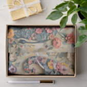 Illustration von BlumenElefanten Seidenpapier (Geschenk)