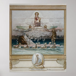 Illustration von Dantes "göttlicher Komödie" 2 Poster