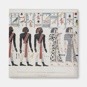Illustration von den Gräbern der Könige an Magnet