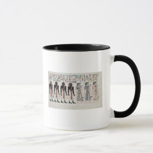 Illustration von den Gräbern der Könige an Tasse