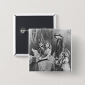 Illustration 'von den Sorgen von Werther Button (Vorne & Hinten)