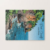 Illustration von Door County, Wisconsin Puzzle (Horizontal)