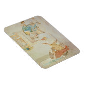 Illustration von "Ein Frosch, den er hingehen würd Magnet (Rechte Seite)