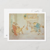 Illustration von "Ein Frosch, den er hingehen würd Postkarte (Vorne/Hinten)