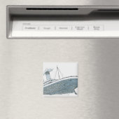 Illustration von Fluggästen, die von der Titanic f Magnet (In Situ (Geschirrspüler))
