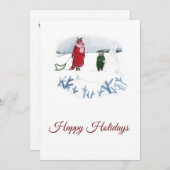 Illustration von Fox und Kaninchen - glückliche Fe (Vorne/Hinten)