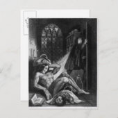 Illustration von 'Frankenstein Postkarte (Vorne/Hinten)